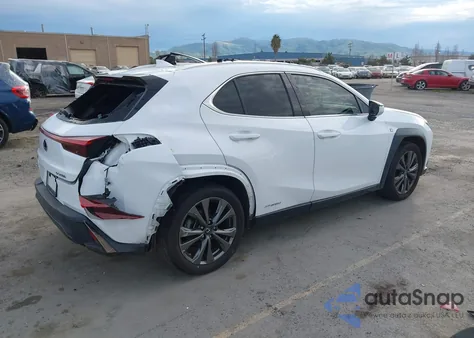 2019 Lexus Ux 250H F Sport z USA, uszkodzony, nr VIN JTHU9JBH8K2002990